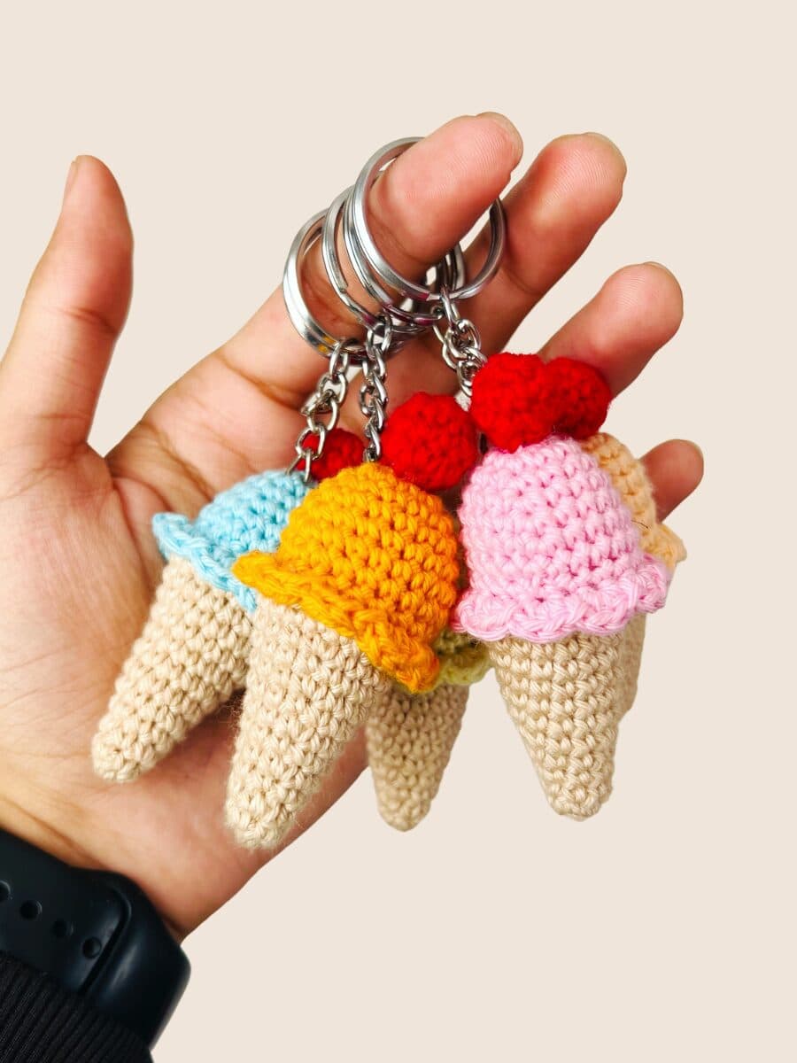 Ice cream keychain — the early win